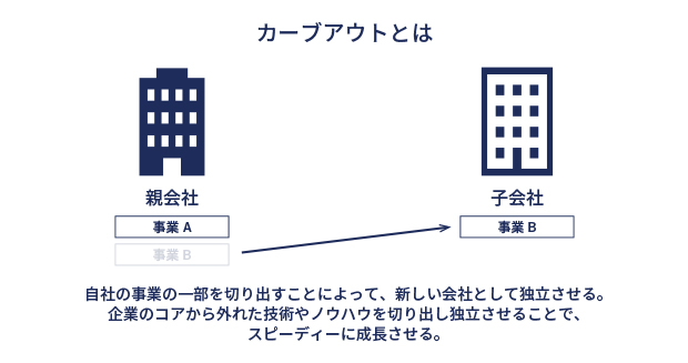 カーブアウトとは イメージ画像