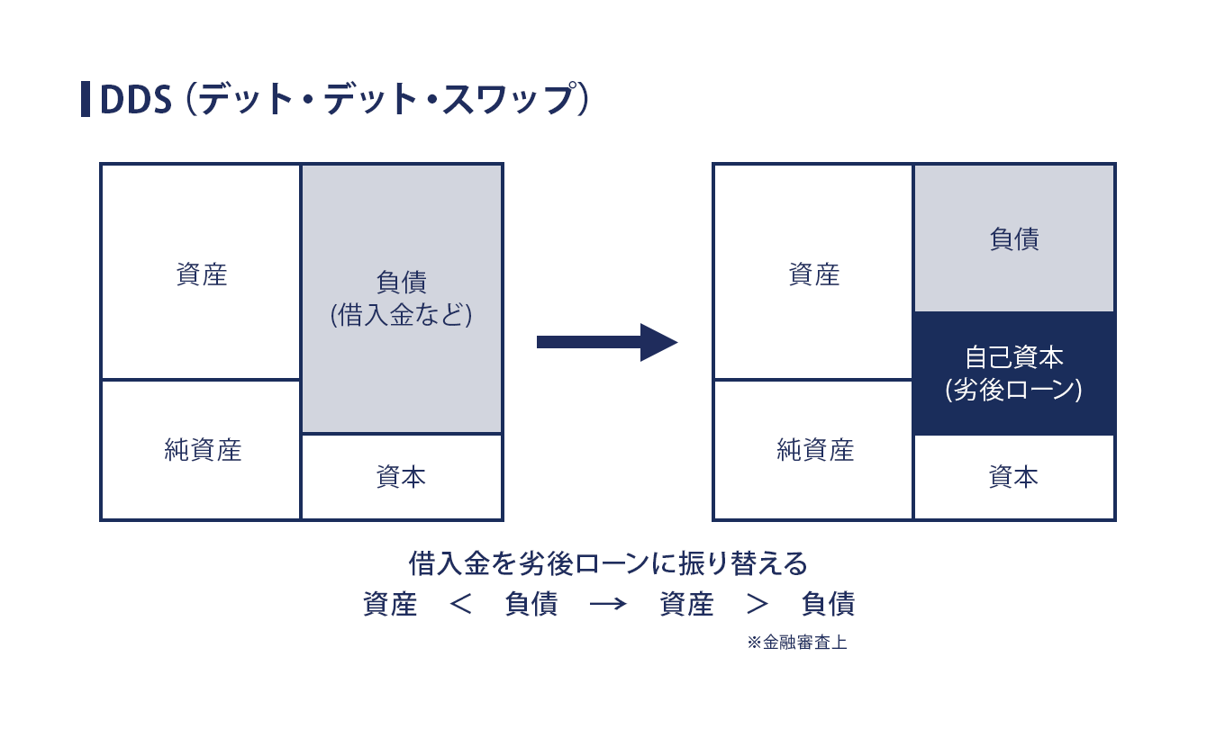 DDS（デット・デット・スワップ） イメージ画像