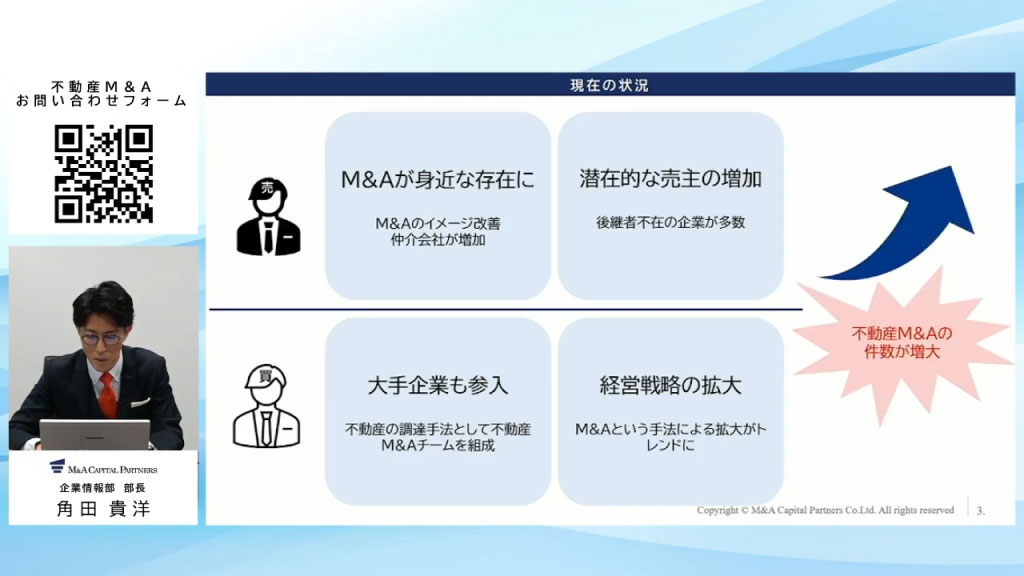 不動産M&A最前線 2024年12月開催「損をしないための不動産M&Aセミナー