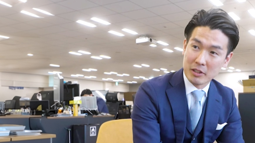 企業情報部  次長 武富 尚紀 プロフィール動画