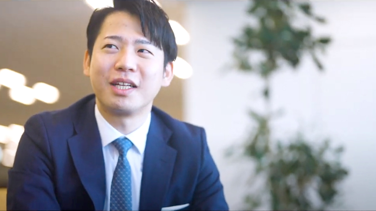 企業情報部  部長 安田 直人 プロフィール動画