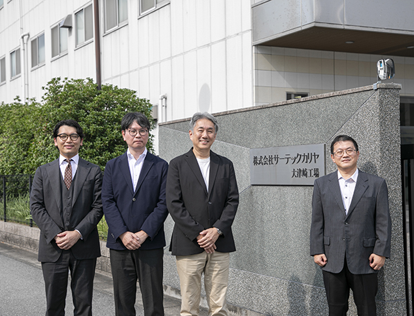 自動車部品表面処理業×投資会社のイメージ