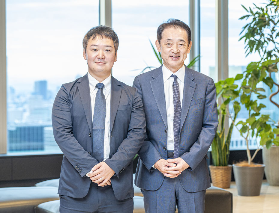 通信機器販売事業×事業投資会社のイメージ