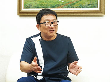 医療法人白愛会 理事長 白石氏