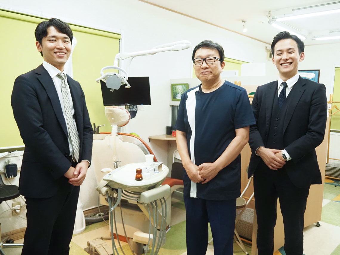 弊社・松井、白石 亨様、弊社・円谷
