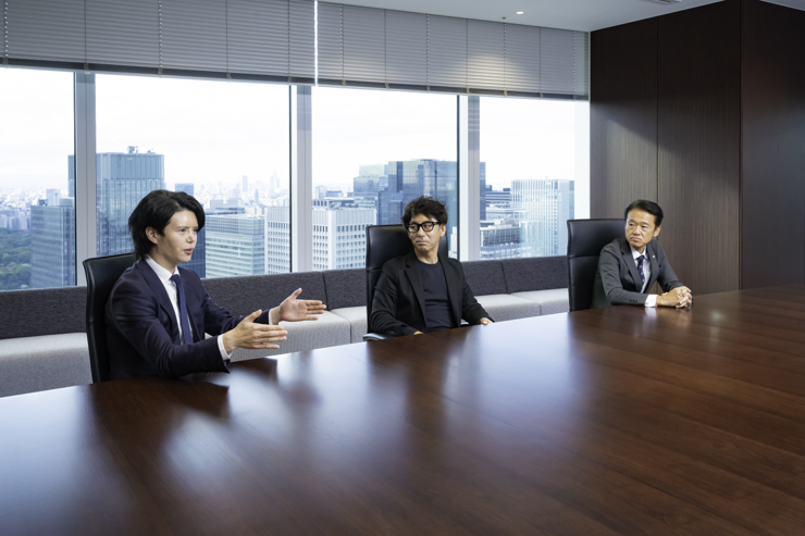 田中・阿川・小松