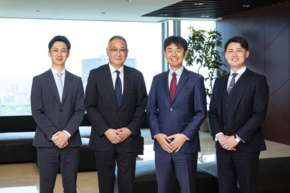 弊社 佐野/中橋様/西村様/弊社 大木