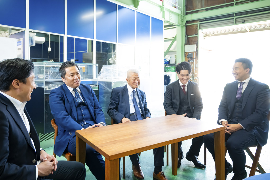 田口 山﨑(友) 山﨑(則) 竹俣 古澤