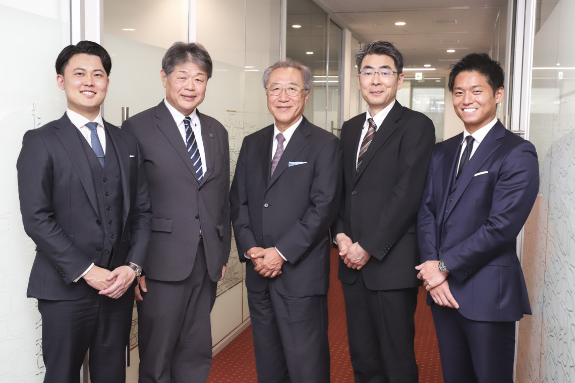 弊社 佐野／中橋様／西村様／弊社 大木