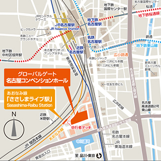 名古屋コンベンションホール地図